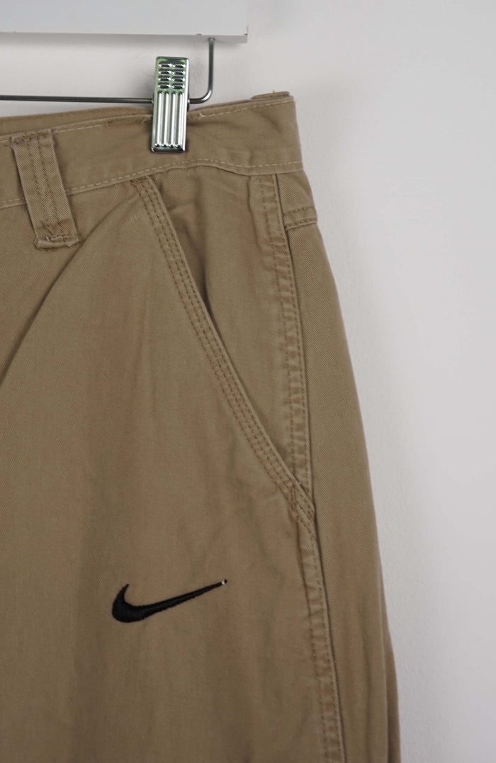 VINTAGE REWORK CARGO CAPRI SHORTS W34