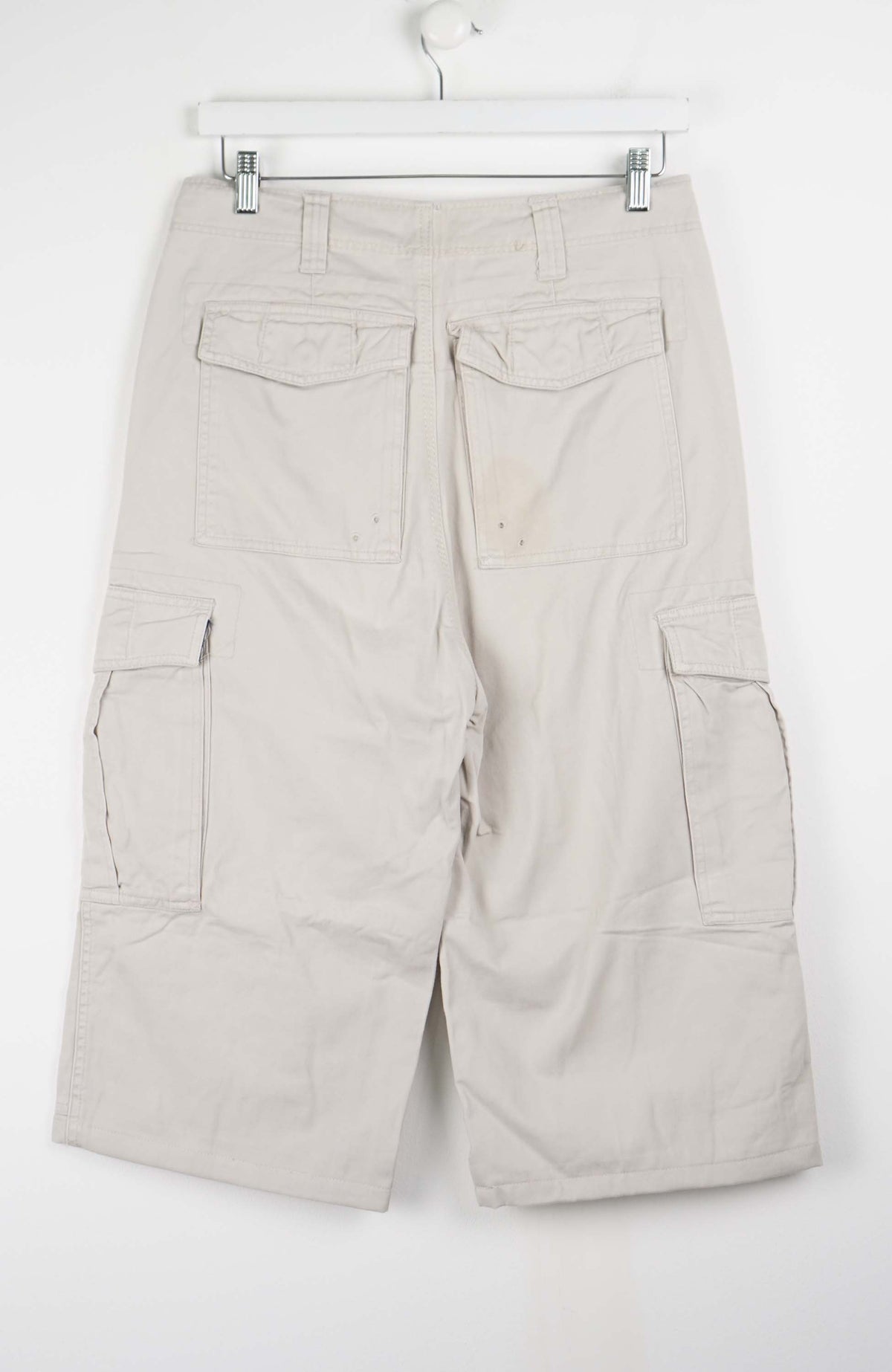 VINTAGE REWORK CARGO CAPRI SHORTS W30
