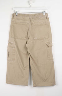 VINTAGE REWORK CARGO CAPRI SHORTS W30