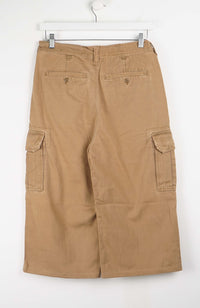 VINTAGE REWORK CARGO CAPRI SHORTS W30