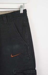 VINTAGE REWORK CARGO CAPRI SHORTS W30