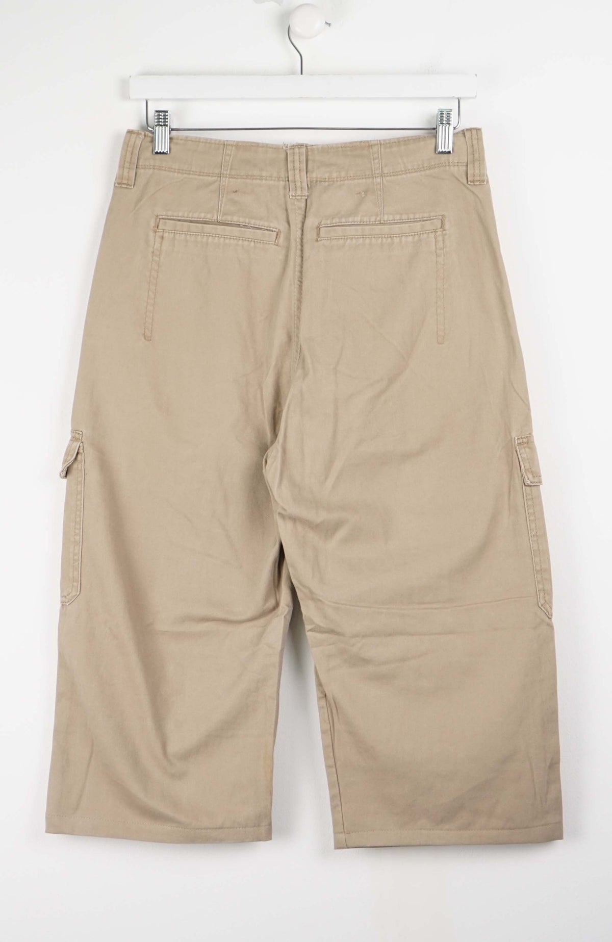 VINTAGE REWORK CARGO CAPRI SHORTS W31