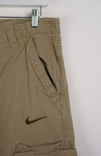 VINTAGE REWORK CARGO CAPRI SHORTS W36