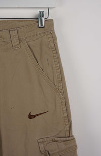 VINTAGE REWORK CARGO CAPRI SHORTS W30