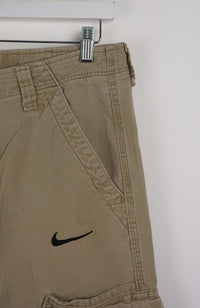 VINTAGE REWORK CARGO CAPRI SHORTS W32