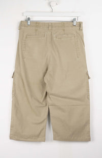 VINTAGE REWORK CARGO CAPRI SHORTS W32