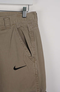 VINTAGE REWORK CARGO CAPRI SHORTS W30