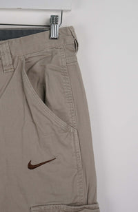 VINTAGE REWORK CARGO CAPRI SHORTS W30