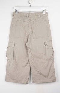 VINTAGE REWORK CARGO CAPRI SHORTS W30