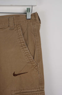 VINTAGE REWORK CARGO CAPRI SHORTS W30