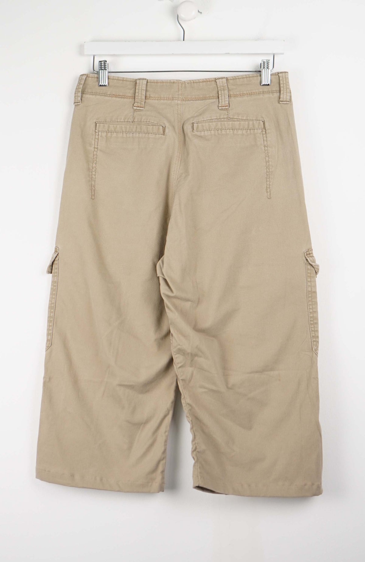 VINTAGE REWORK CARGO CAPRI SHORTS W32