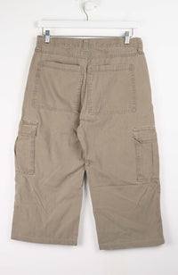 VINTAGE REWORK CARGO CAPRI SHORTS W32