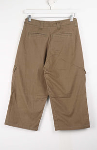VINTAGE REWORK CARGO CAPRI SHORTS W29