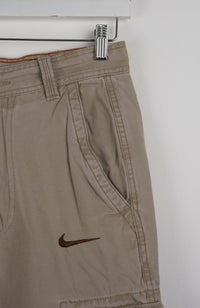 VINTAGE REWORK CARGO CAPRI SHORTS W28