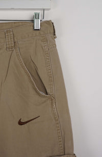 VINTAGE REWORK CARGO CAPRI SHORTS W30