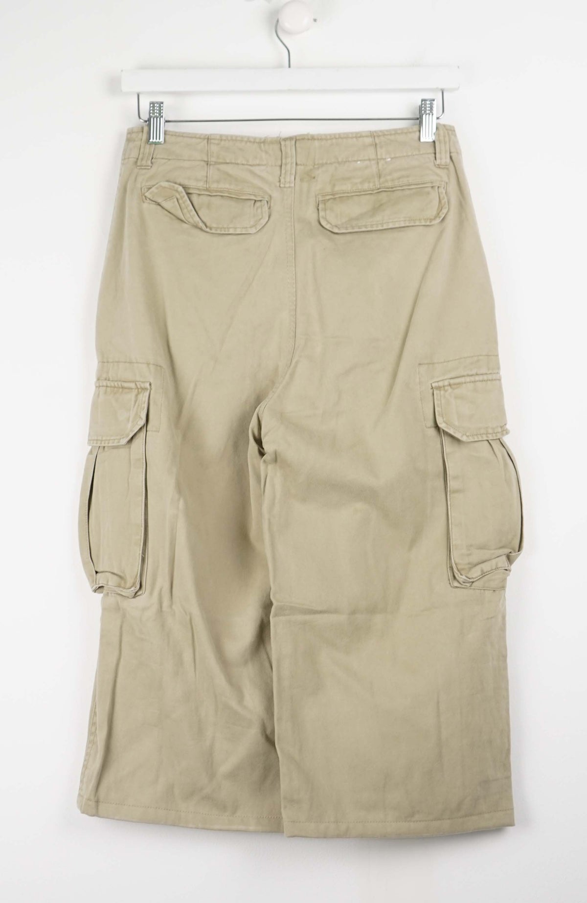 VINTAGE REWORK CARGO CAPRI SHORTS W30