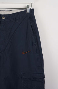 VINTAGE REWORK CARGO CAPRI SHORTS W30