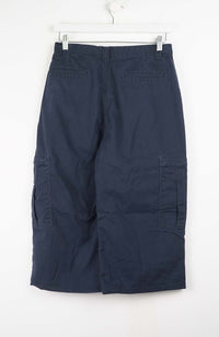 VINTAGE REWORK CARGO CAPRI SHORTS W30