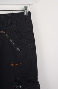 VINTAGE REWORK CARGO CAPRI SHORTS W28