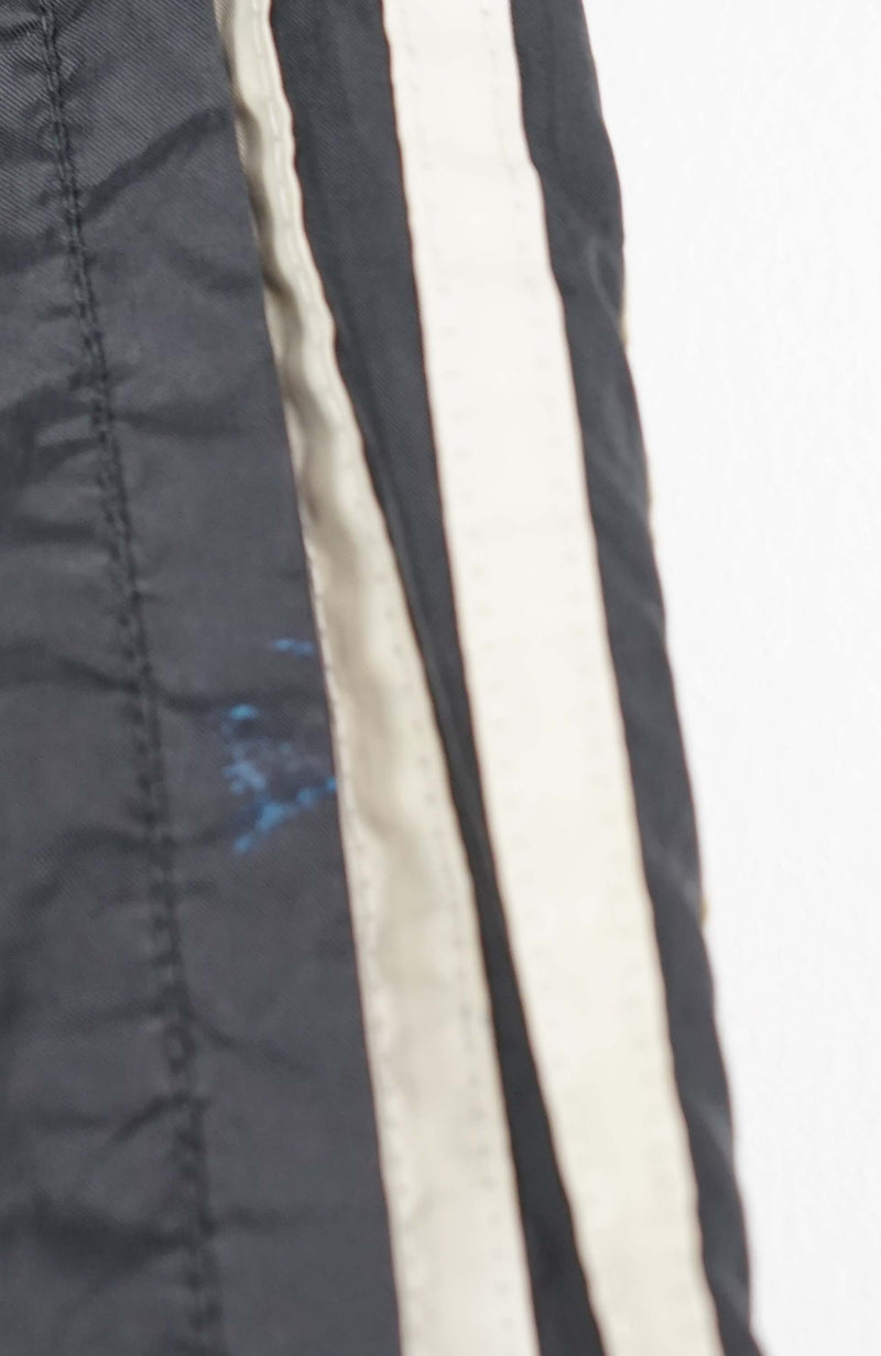 VINTAGE ADIDAS SNAP TRACK PANTS (M)