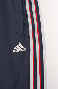 VINTAGE ADIDAS TRACK PANT SHORTS (S)