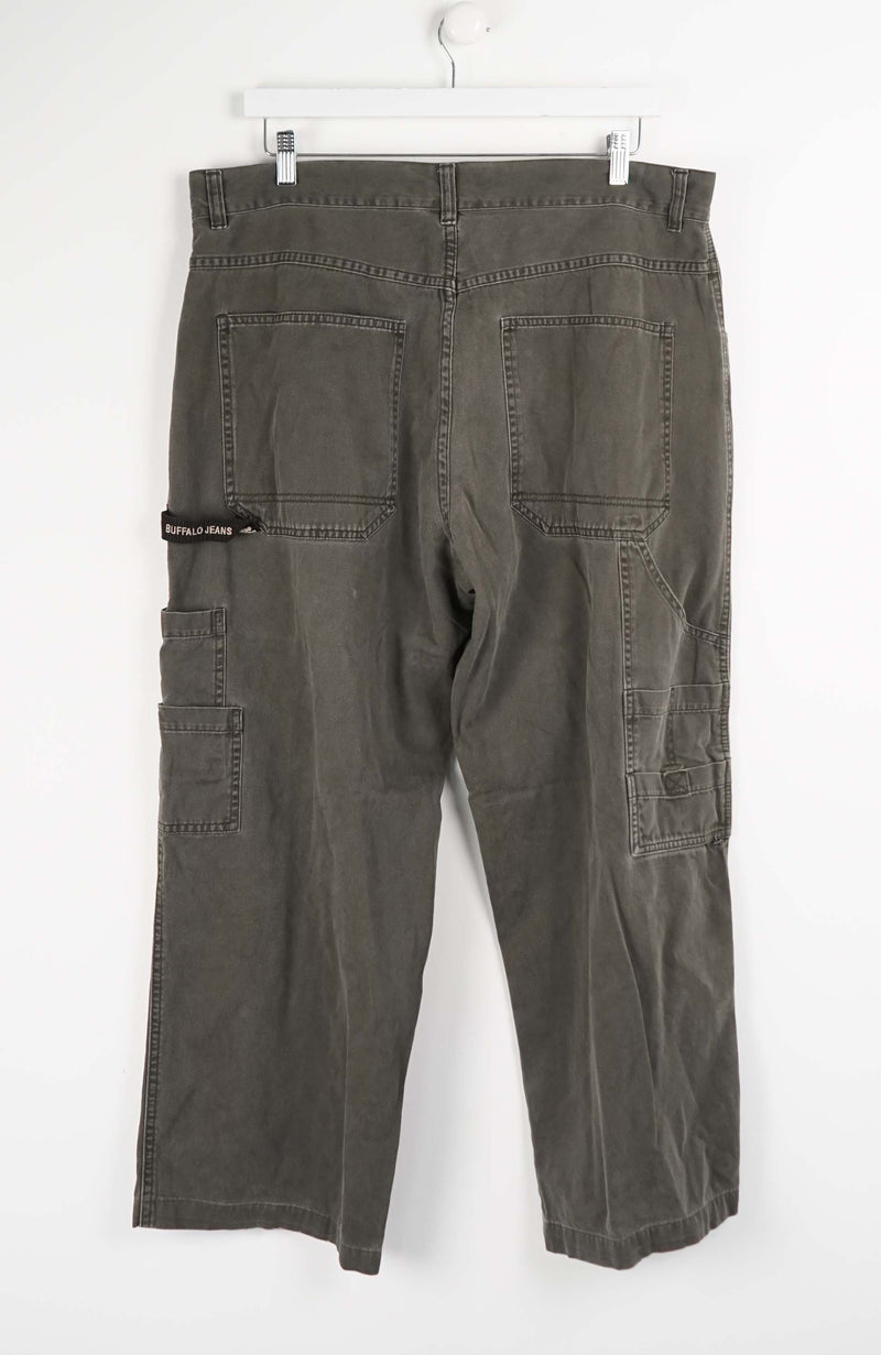 VINTAGE REWORK CARGO PANTS W38