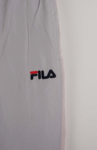 VINTAGE FILA TRACK PANT SHORTS (S)