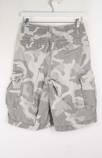 VINTAGE CAMO CARGO SHORTS W29