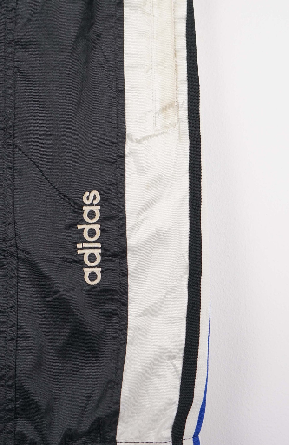 VINTAGE ADIDAS TRACK PANT SHORTS (XS)