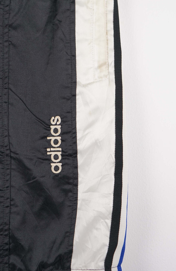 VINTAGE ADIDAS TRACK PANT SHORTS (XS)