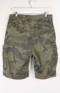 VINTAGE NAUTICA CAMO CARGO SHORTS W34