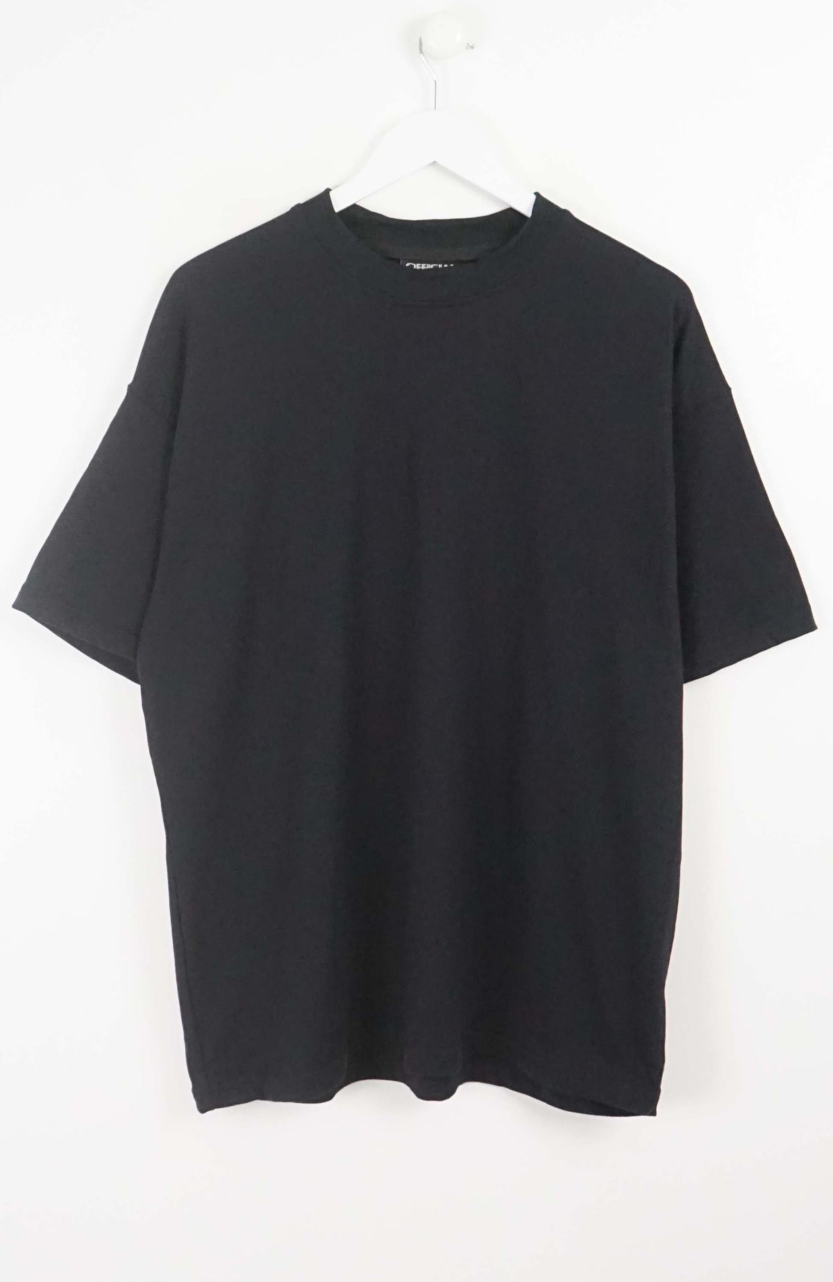 OFFICIAL VINTAGE BLACK BLANK T-SHIRT