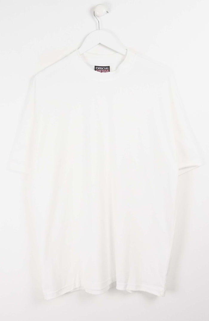 OFFICIAL VINTAGE WHITE BLANK T-SHIRT