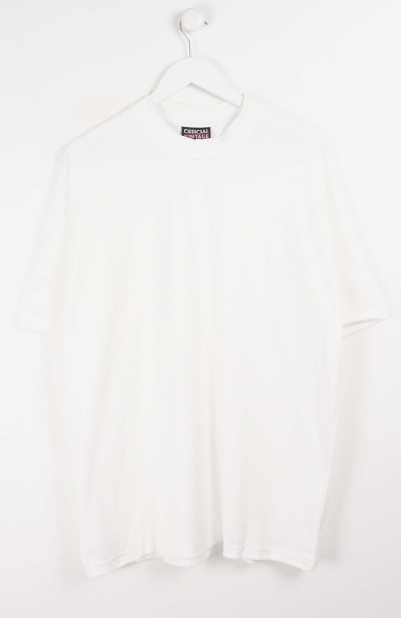 OFFICIAL VINTAGE WHITE BLANK T-SHIRT