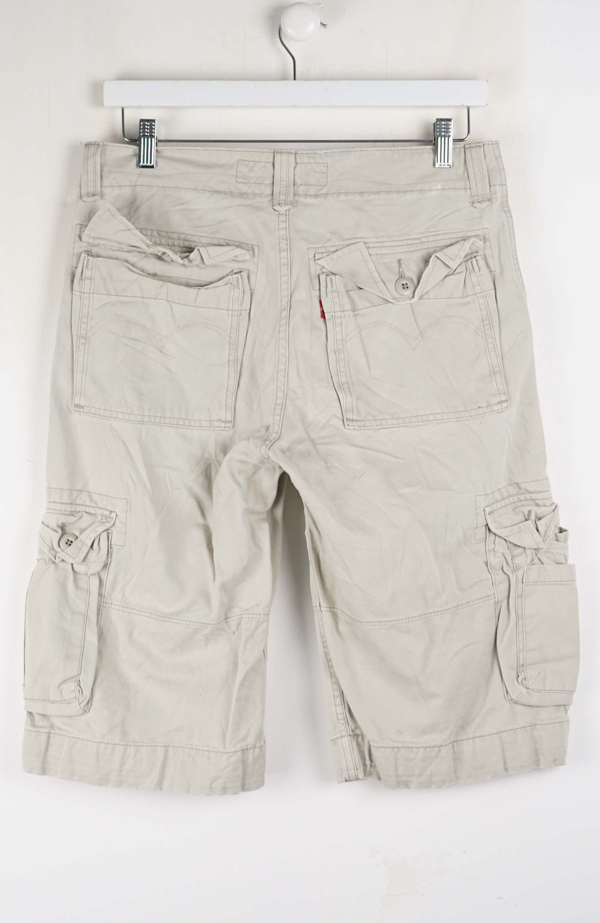 VINTAGE LEVI'S JEANS CARGO SHORTS W36