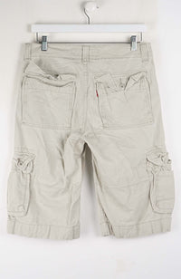 VINTAGE LEVI'S JEANS CARGO SHORTS W36