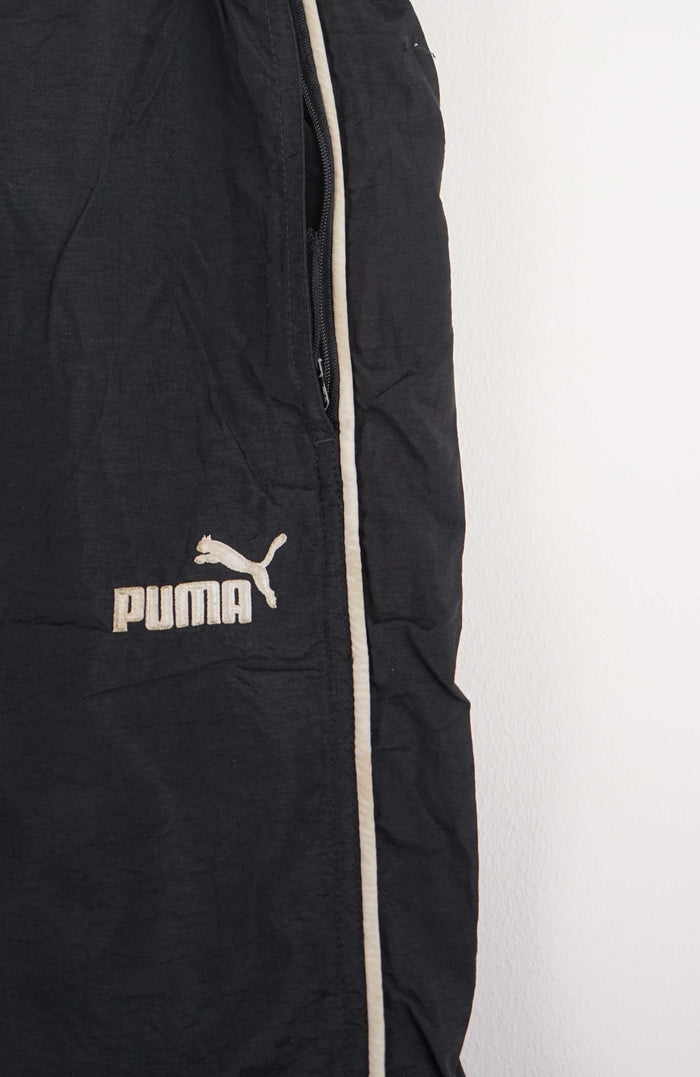 VINTAGE PUMA TRACK PANT SHORTS (XL)