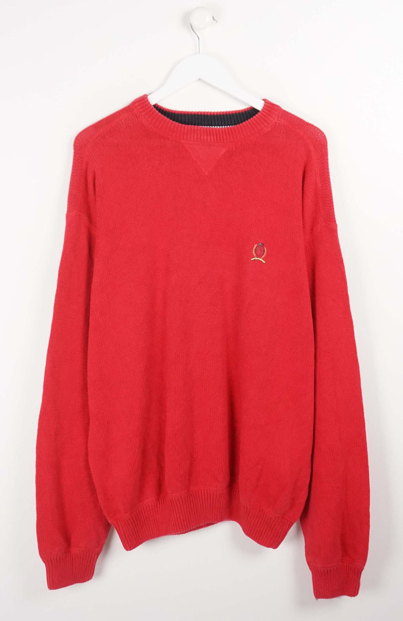 VINTAGE TOMMY HILFIGER KNIT SWEATER (XXL)