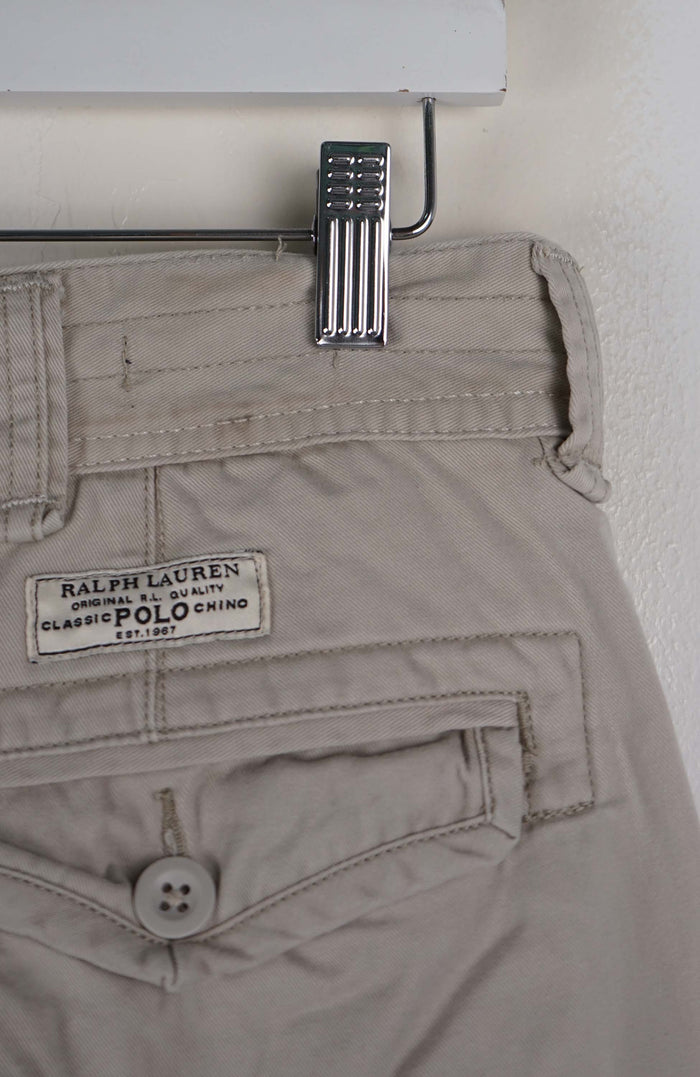 VINTAGE POLO RALPH LAUREN CARGO SHORTS W32