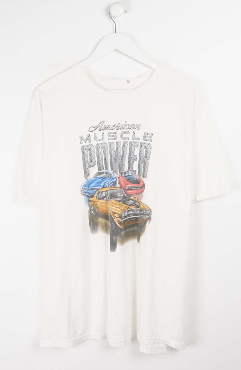 VINTAGE AMERICAN MUSCLE T-SHIRT (XL)