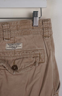 VINTAGE POLO RALPH LAUREN CARGO SHORTS W34