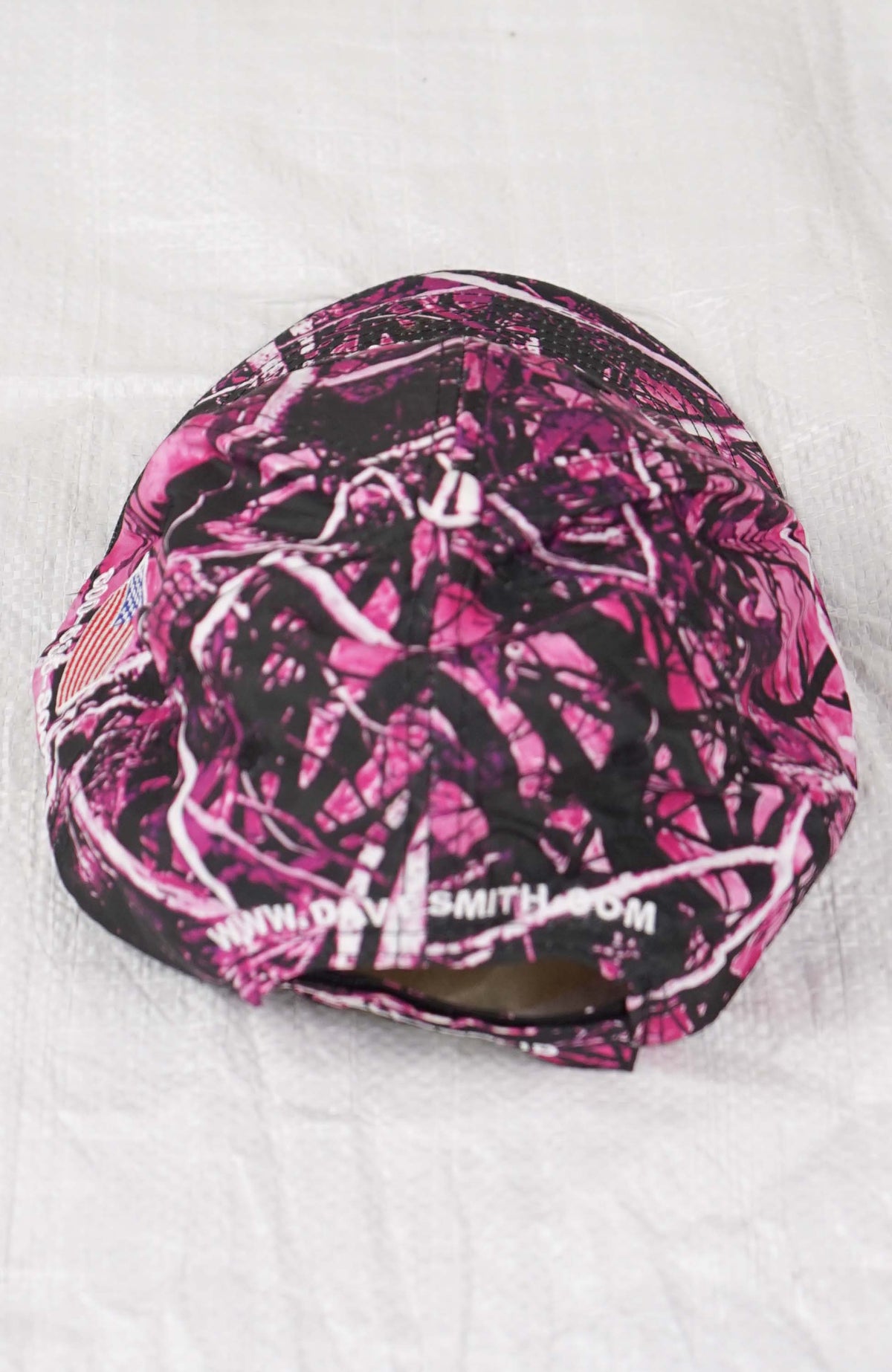 VINTAGE DAVE SMITH MOTOR SPORT REAL TREE HAT