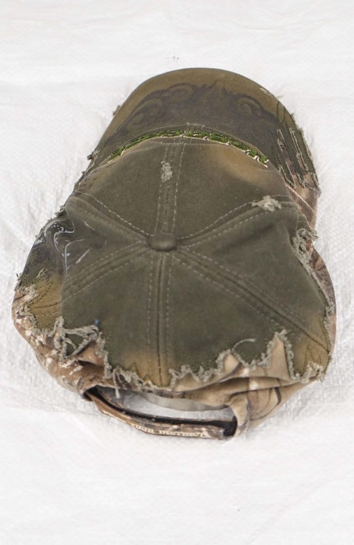 VINTAGE HARDCORE CARNIVORE REAL TREE HAT