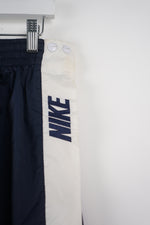 VINTAGE NIKE SNAP TRACK PANTS (XL)