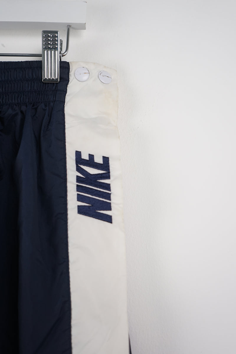VINTAGE NIKE SNAP TRACK PANTS (XL)