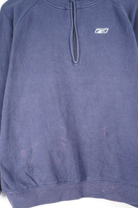 VINTAGE REEBOK 1/4 ZIP SWEATER (M)