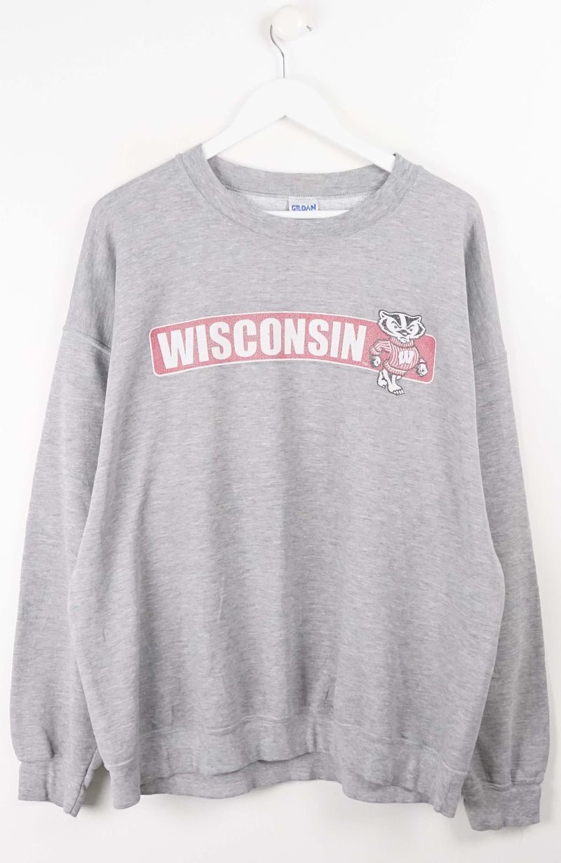 VINTAGE WISCONSIN UNIVERSITY SWEATER (XL)