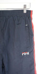 VINTAGE FILA TRACK PANT SHORTS (S)