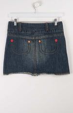  VINTAGE Y2K DENIM SKIRT W32