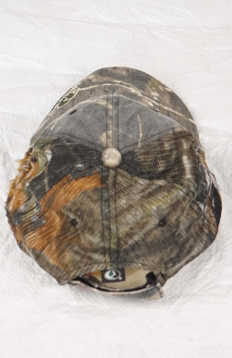 VINTAGE REAL TREE MOSSY OAK HAT